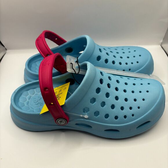 Joybees Active Clogs Kids Active Clog Slip on - Blue Junior Girls Size J4 - Picture 6 of 6
